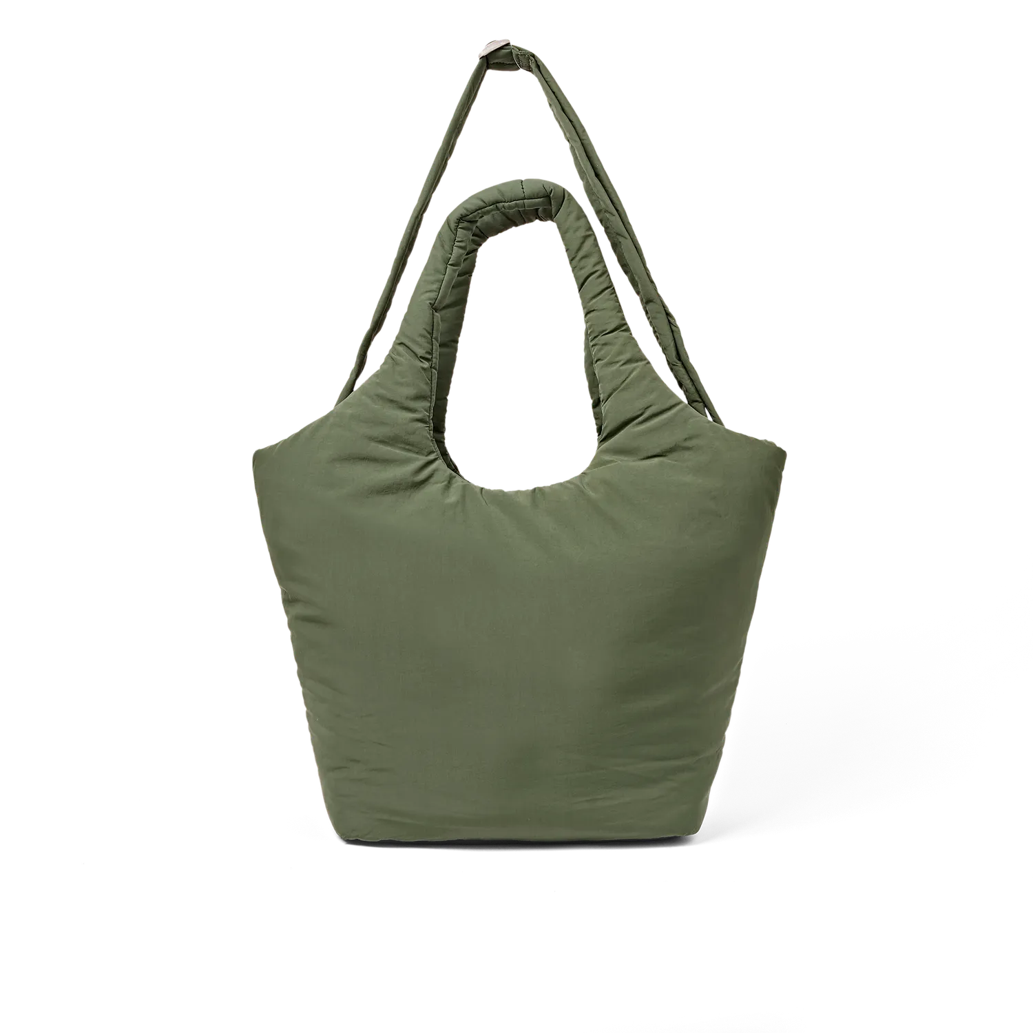 Roka London Oxford skuldertaske Olive M med laptoprum