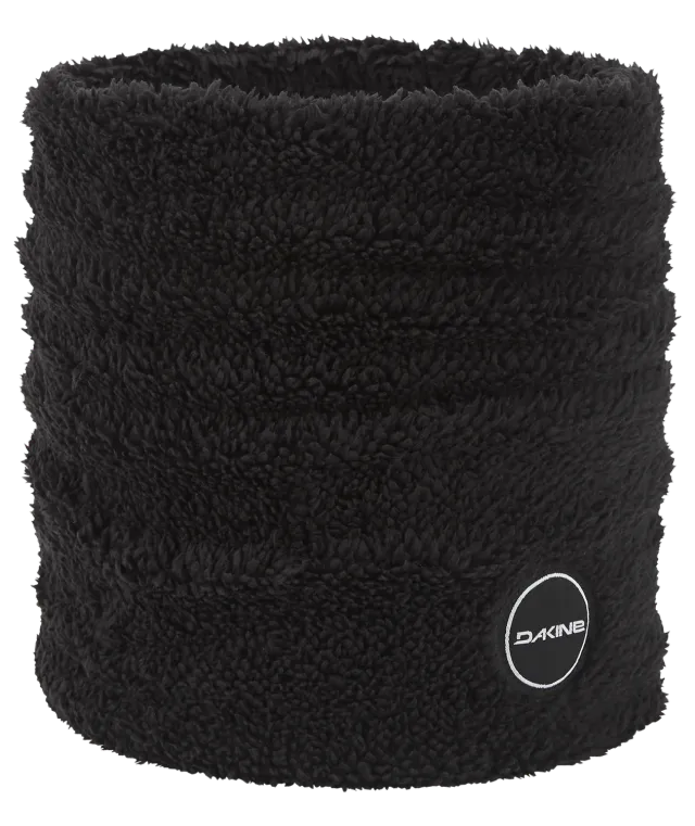 Dakine Bergen Fleece Neck Tube halsedisse sort chenille-fleece