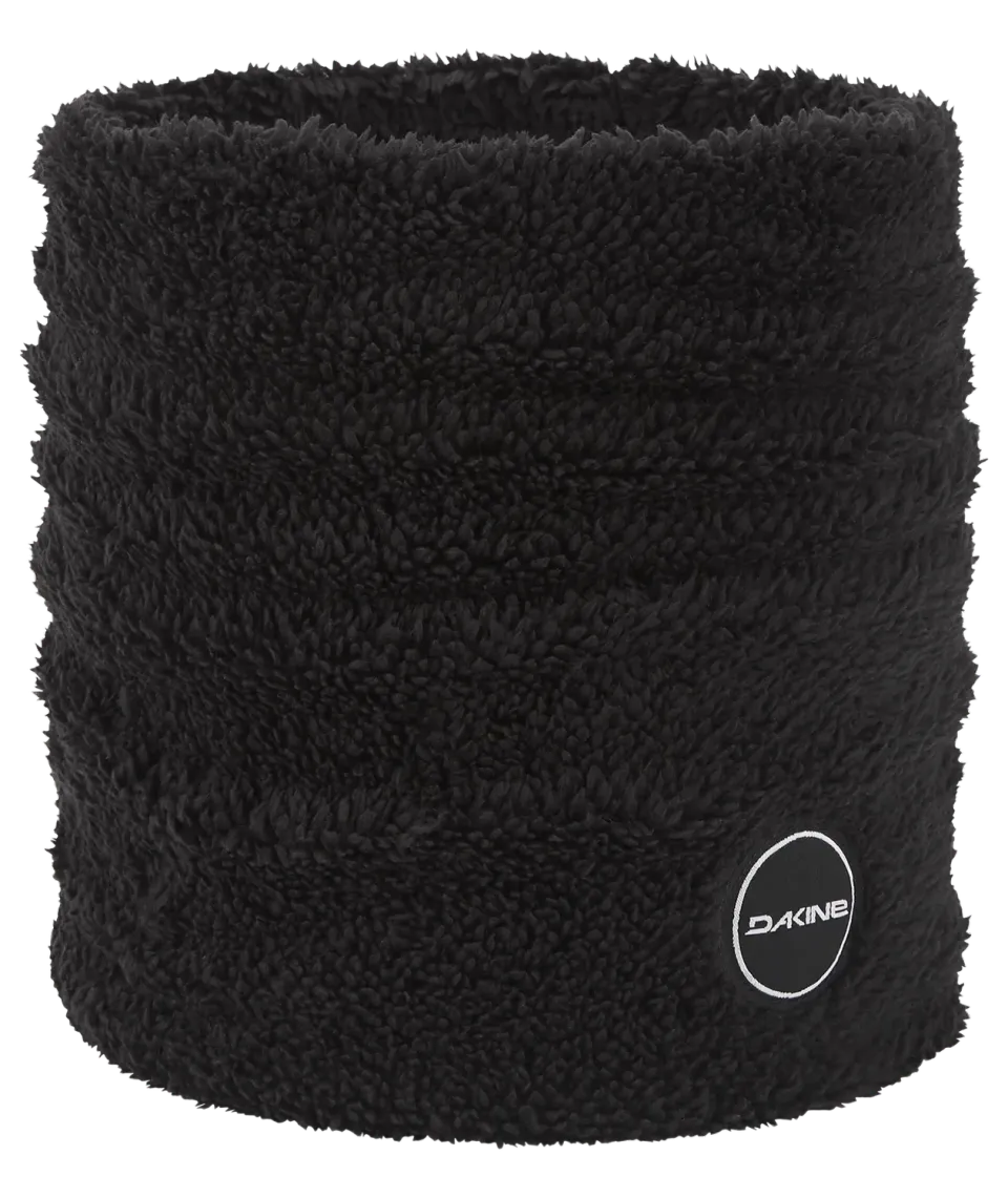 Dakine Bergen Fleece Neck Tube halsedisse sort chenille-fleece