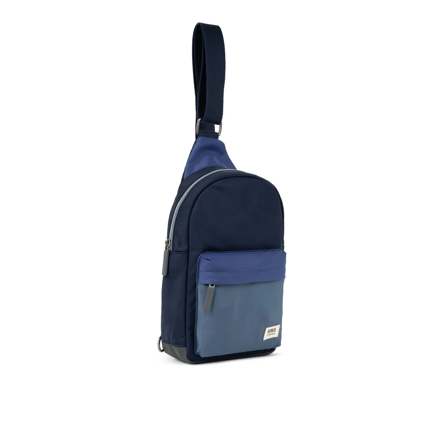 Roka London Willesden Sling taske Large Indigo Tonal 5 liter