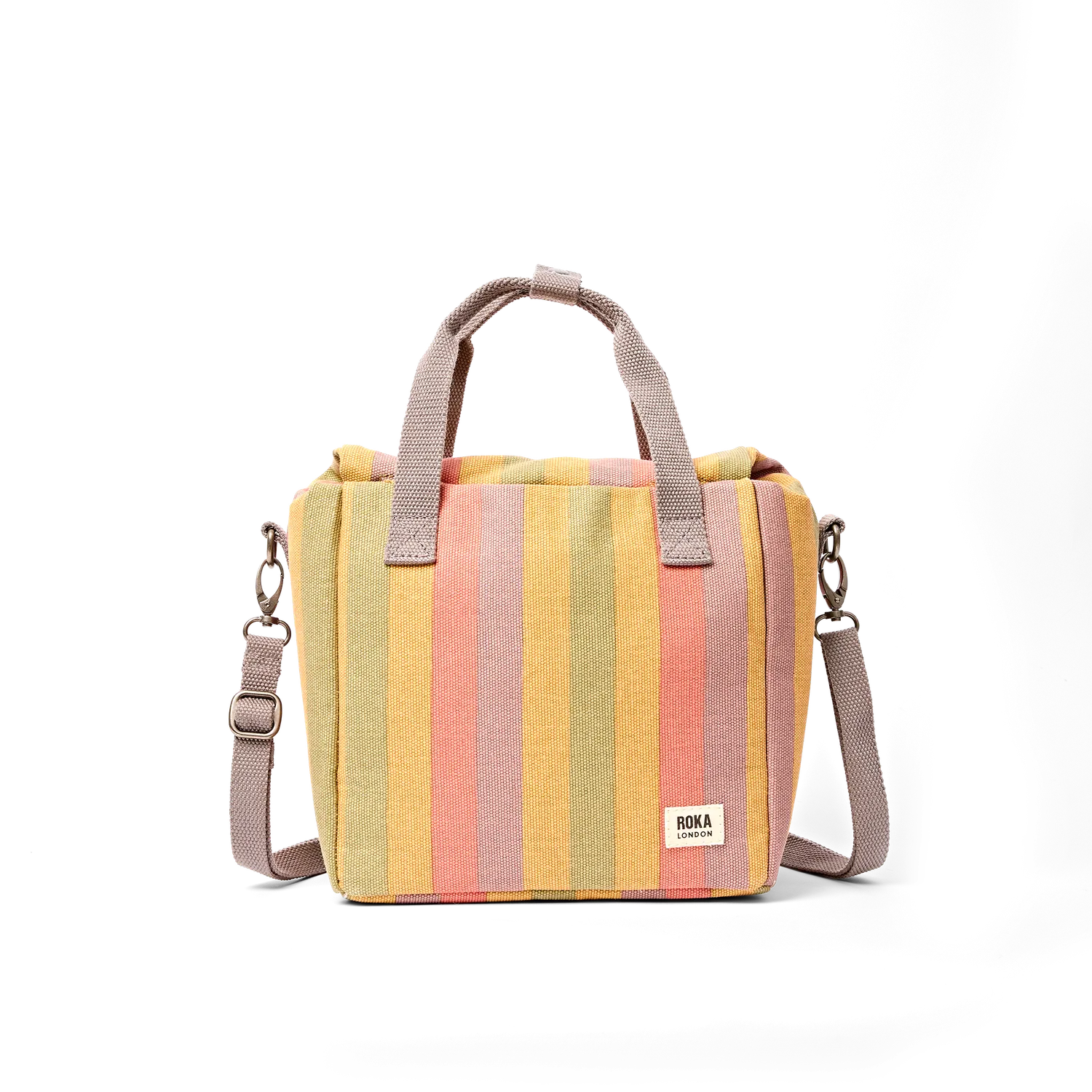 Roka London Hampstead Faded Multi Stripe madpose isoleret