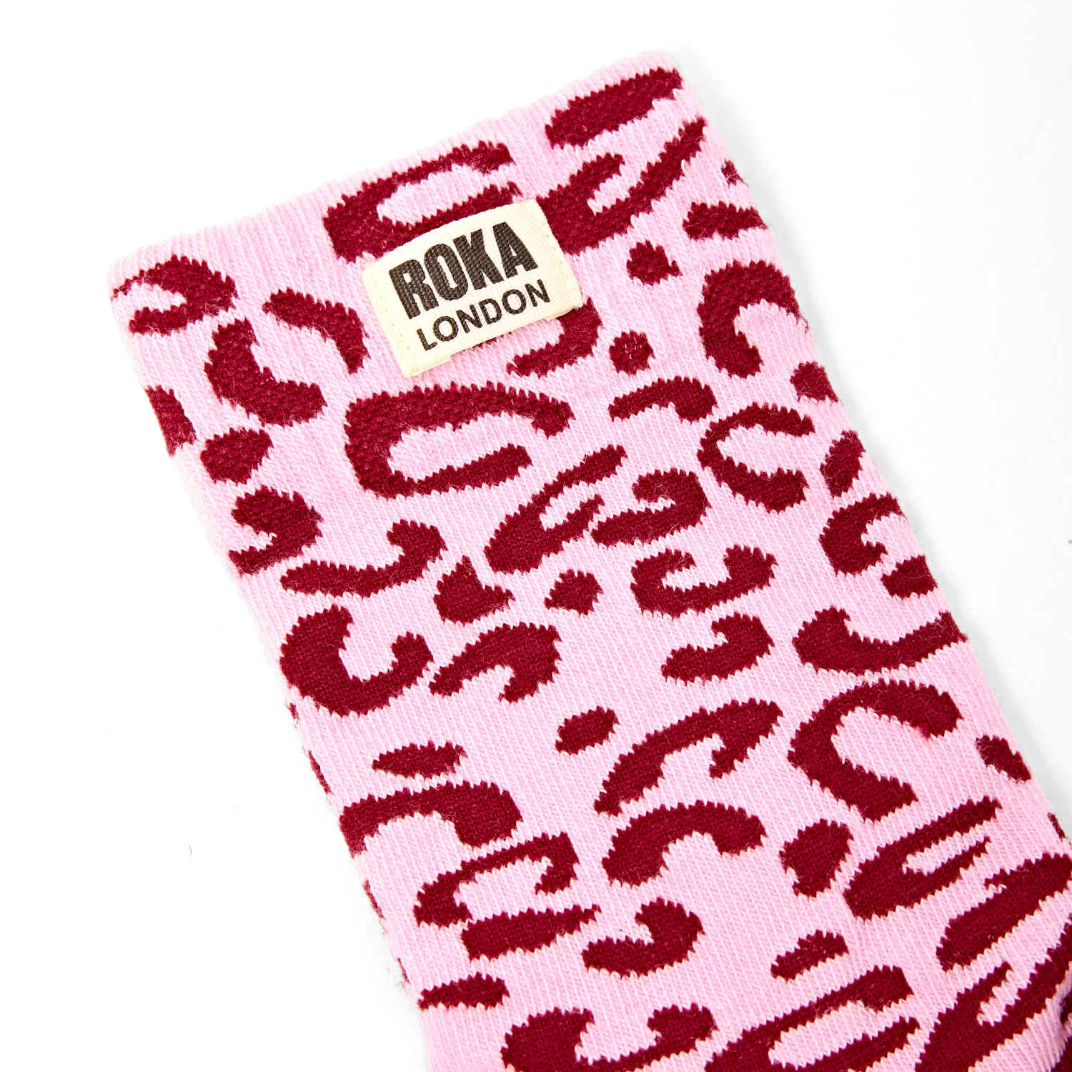 Roka London Wimbledon crew sokker Vintage Ruby dame