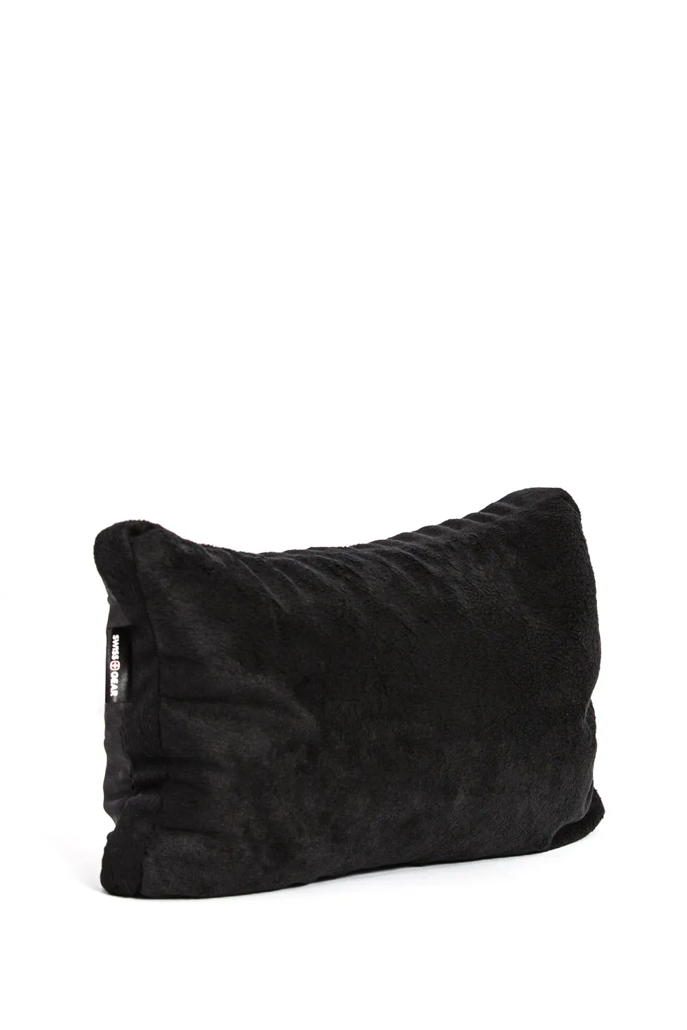 Swissgear Lumbar rejsepude sort med mikrokugler