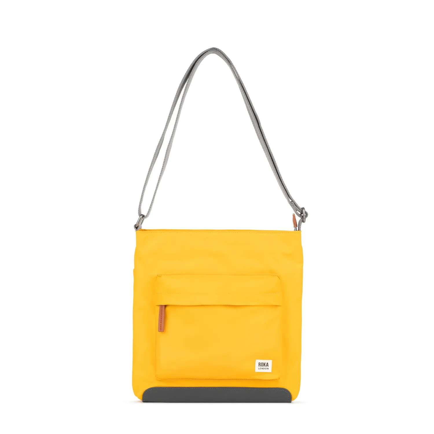 Roka London Kennington crossbody taske saffron medium