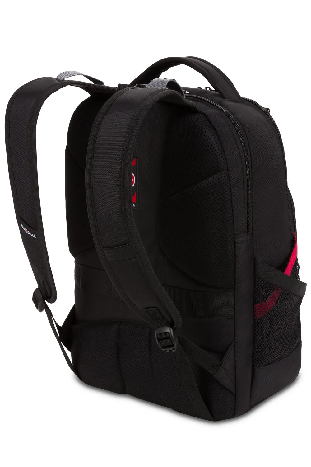 Swissgear 3906 rygsæk sort/rød laptoprum
