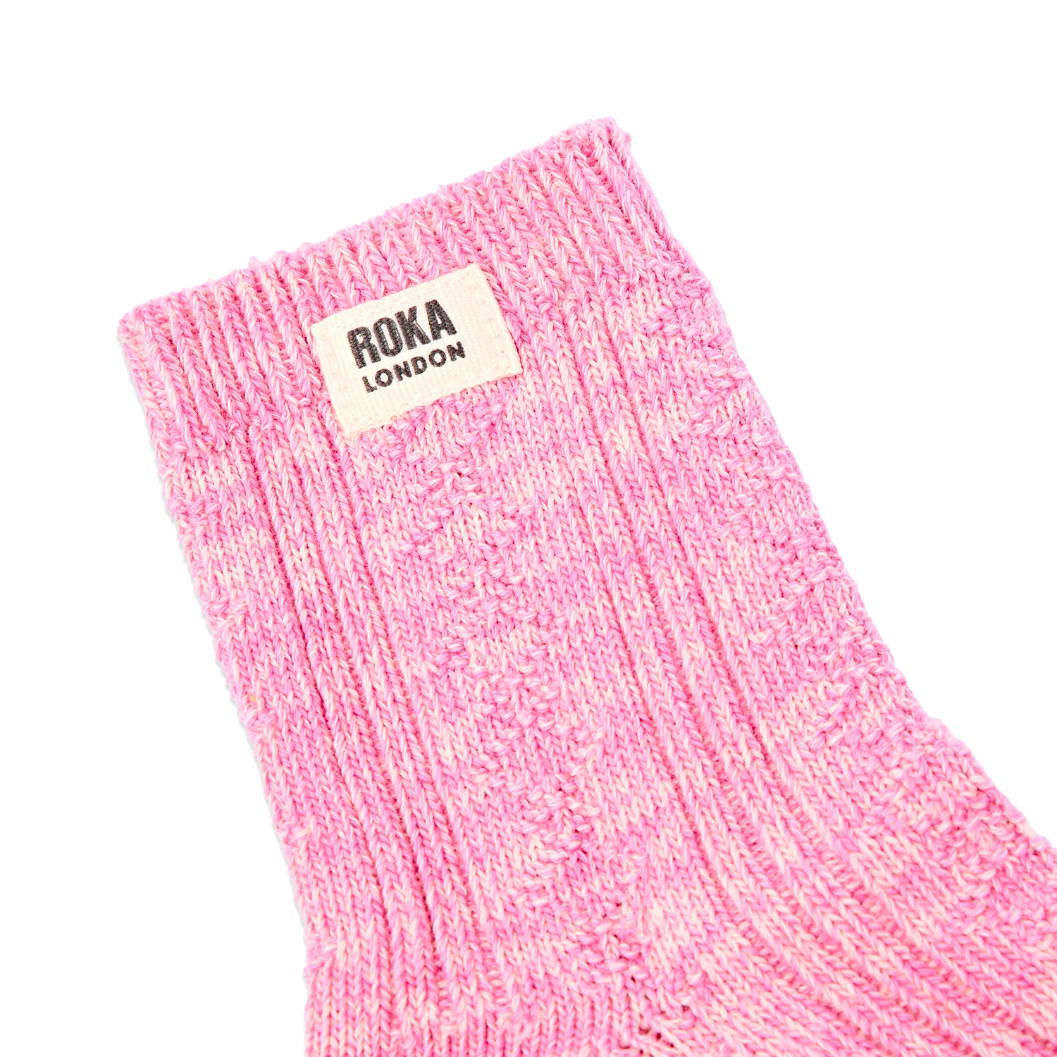 Roka London Wallace strømper Pink Carnation 36-42