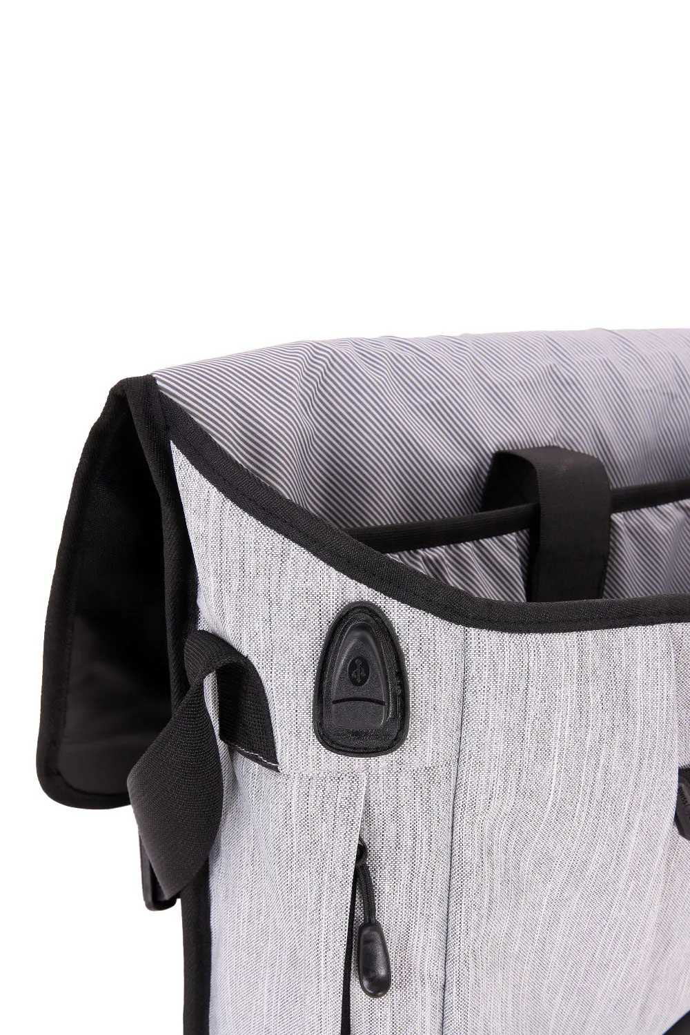 Swissgear 5659 messenger laptoptaske grå USB