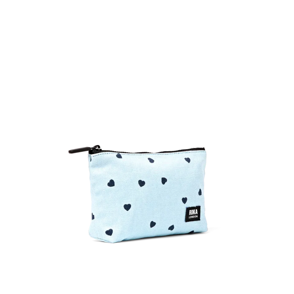 Roka London Maida Vale pouch Heart Print 2,2 liter