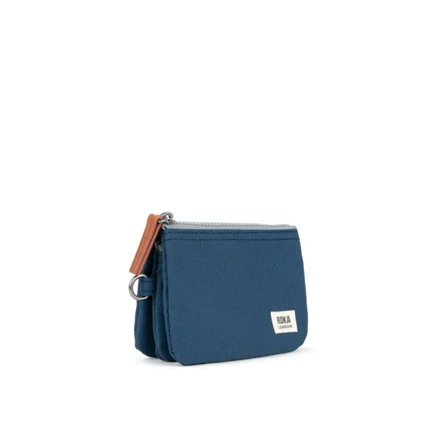 Roka London Carnaby Deep Blue pung Small blå