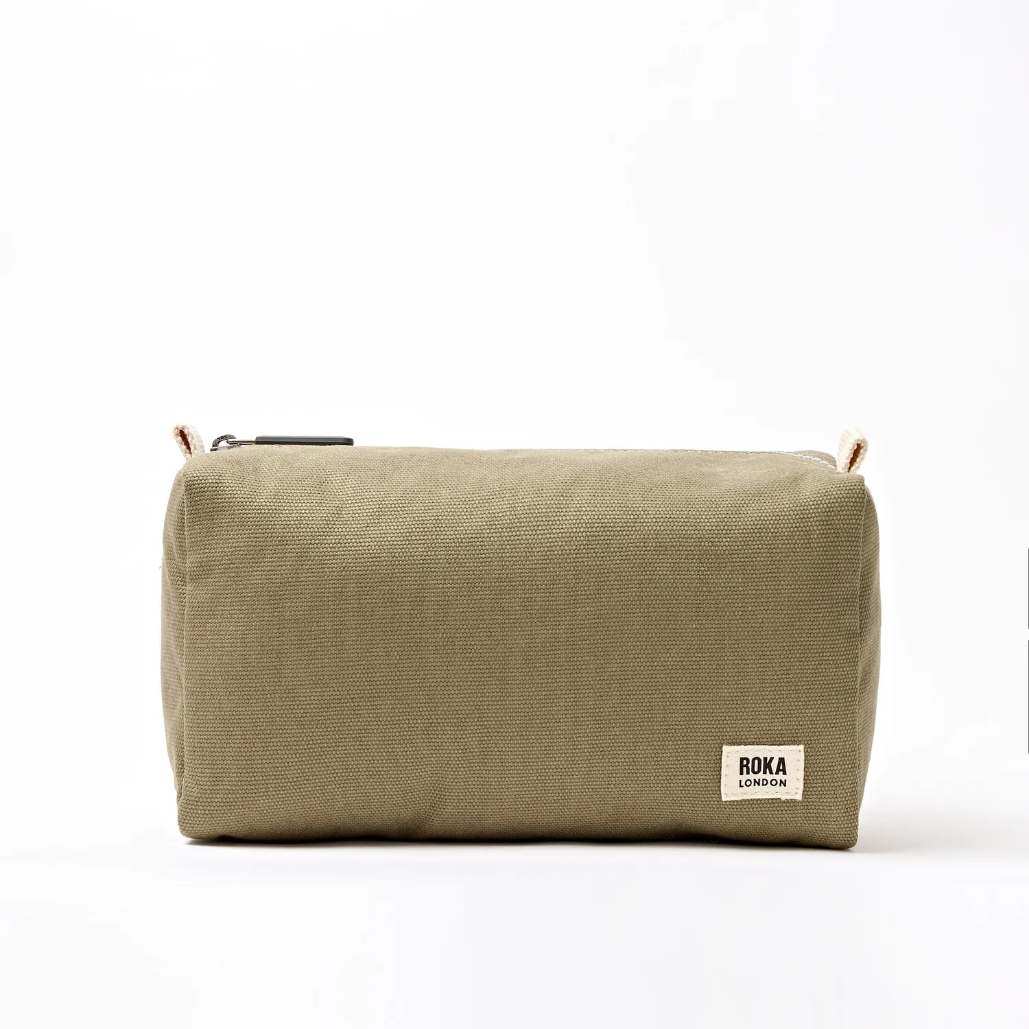 Roka London Maygrove toilettaske Small taupe vandafvisende