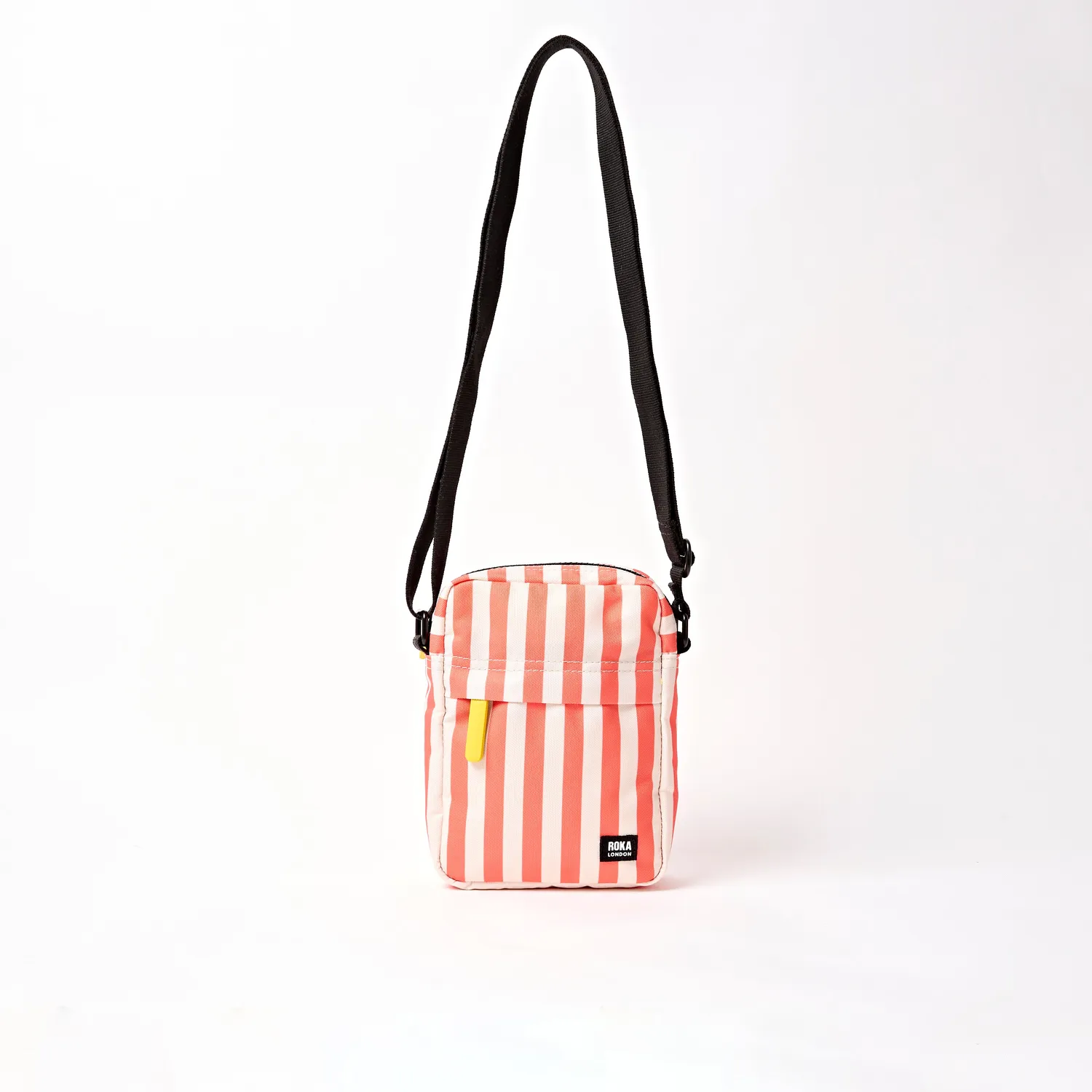 Roka Bond minitaske Coral Stripe S foret