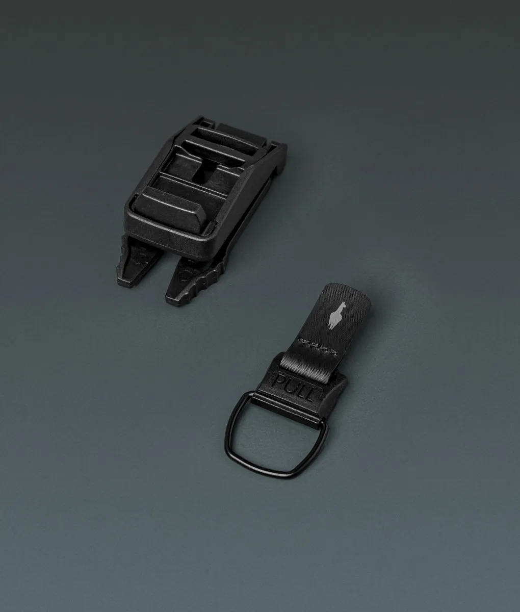 Alpaka HUB Tactical Clip karabinklips sort