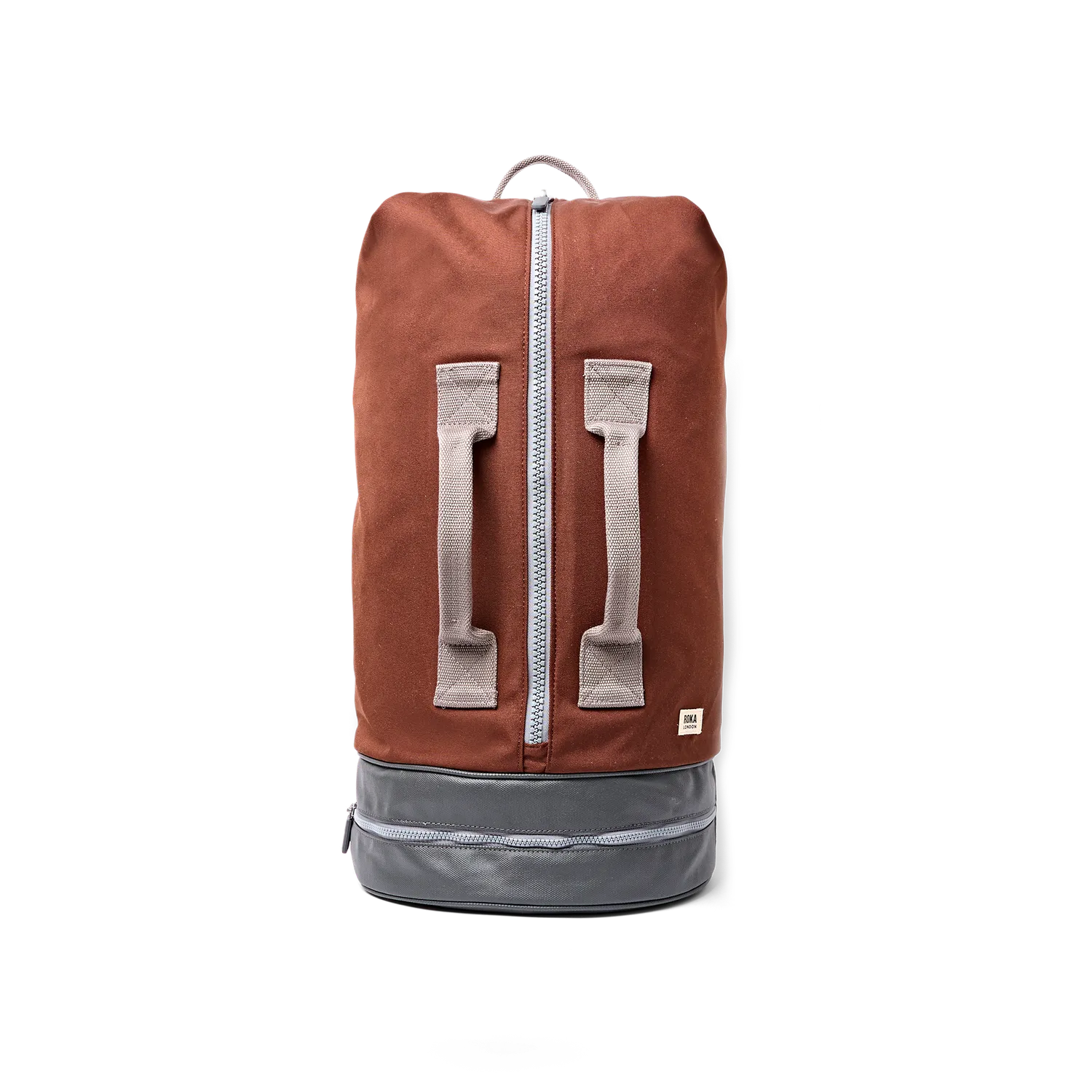Roka London Heathrow Large duffeltaske Chocolate 50 liter