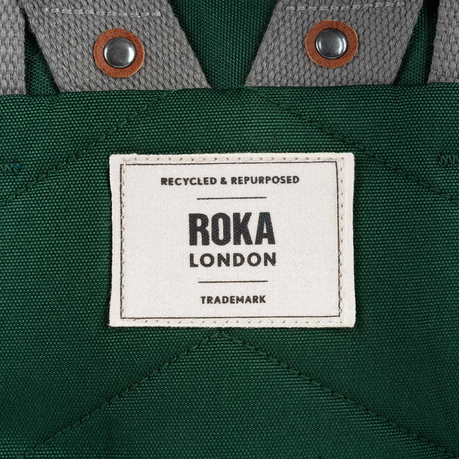 Roka London Finchley rygsæk Forest Small laptoprum