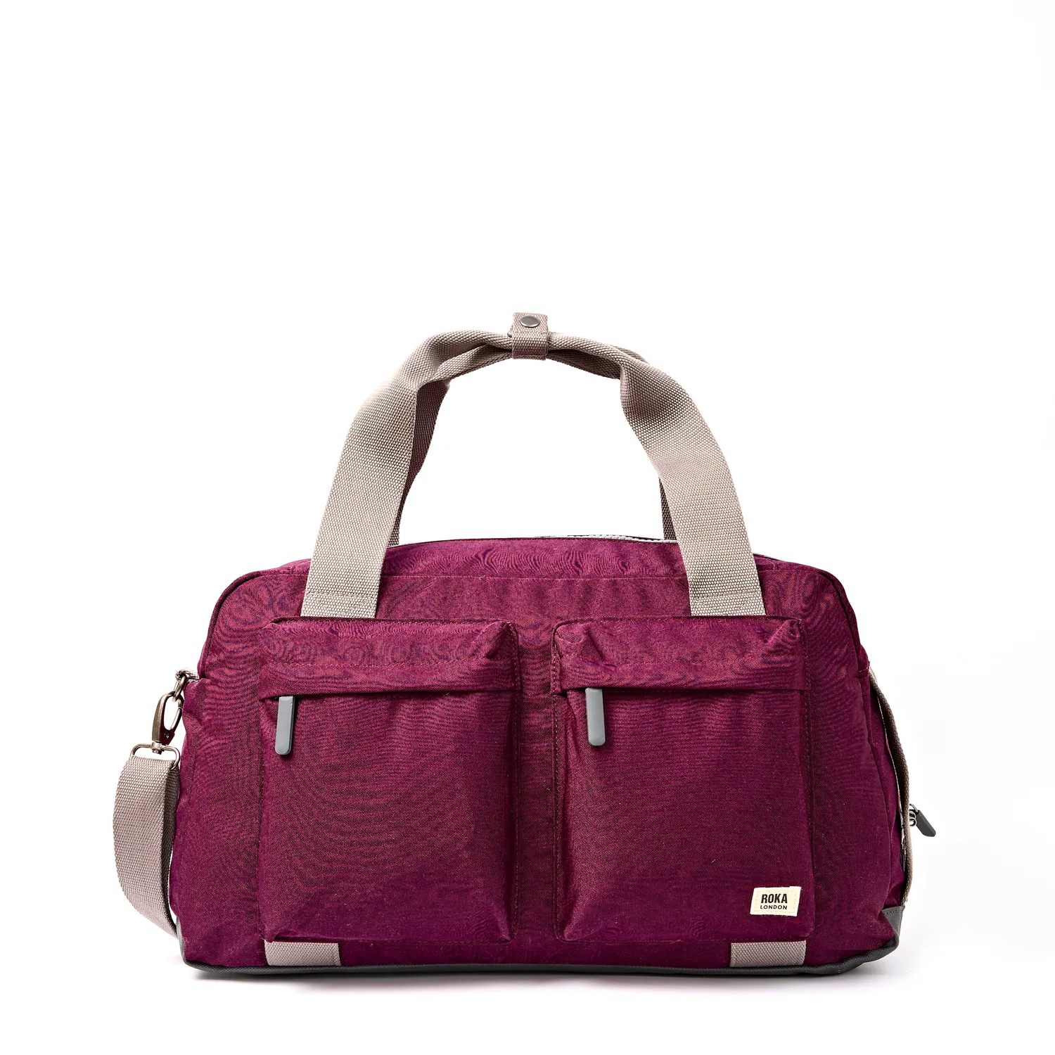 Roka Gatwick duffelbag Small – Cherry Lacquer