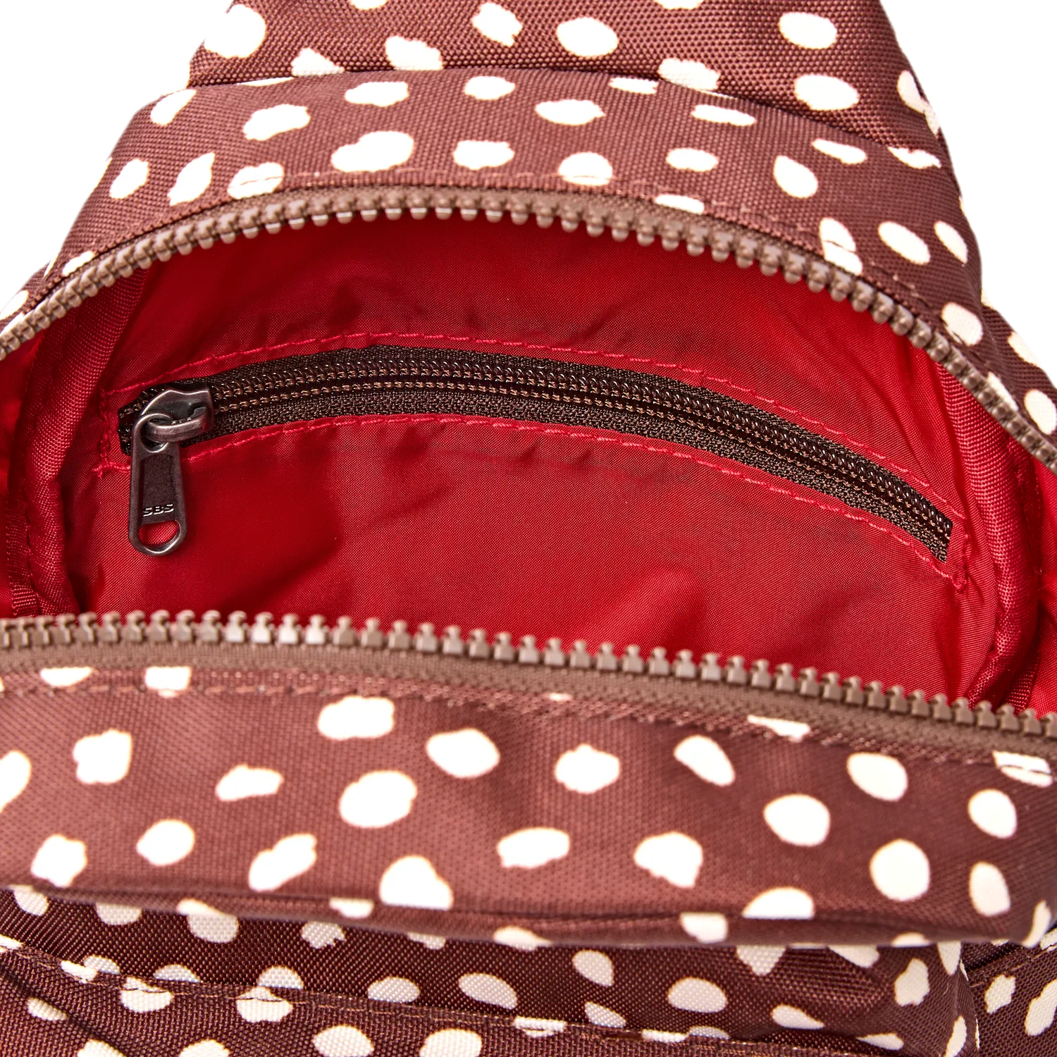 Roka Willesden skuldertaske Brown Dot Large 5,0 liter