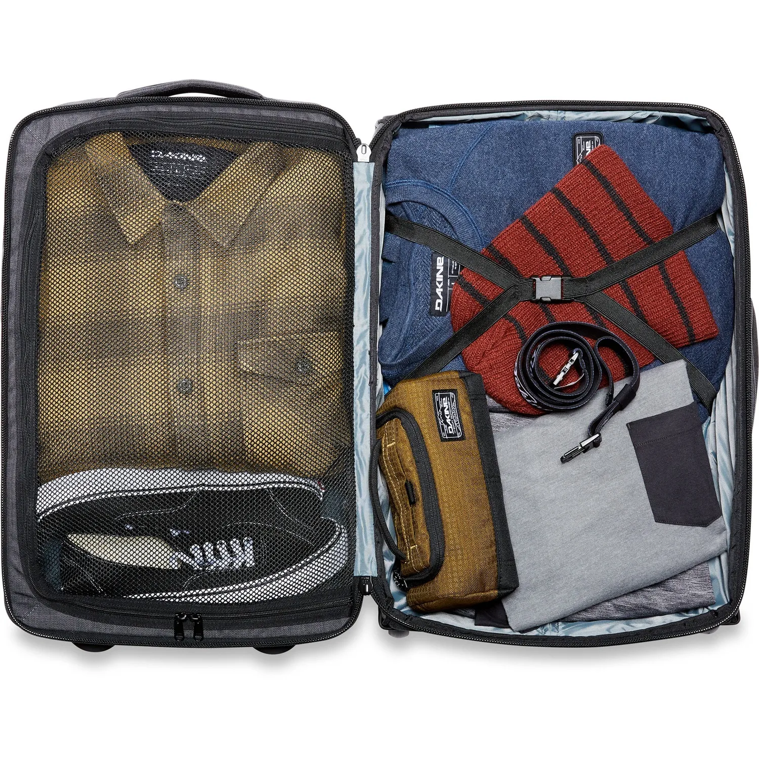 Dakine Carry On Roller kuffert 42 liter sort kabine
