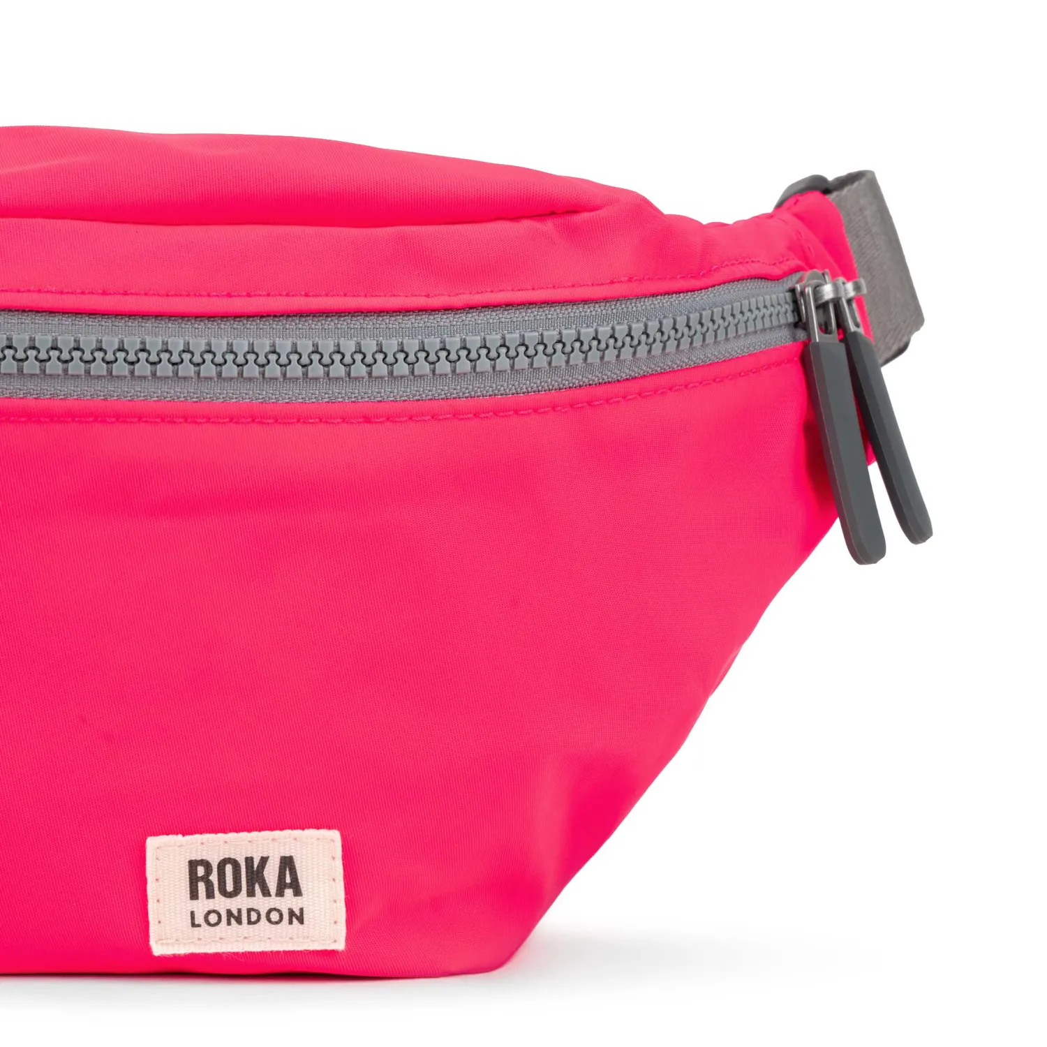 Roka London Jubilee Raspberry bæltetaske Medium pink