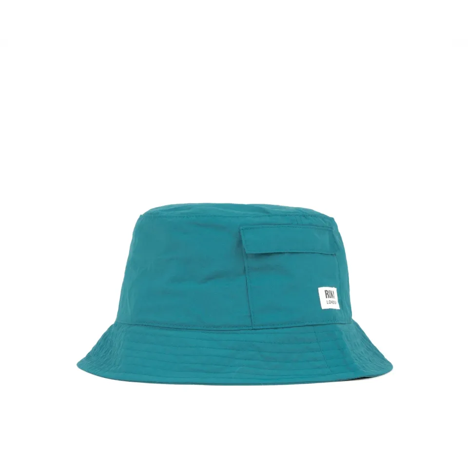 Roka London Bedford bucket hat Teal one size vandtæt