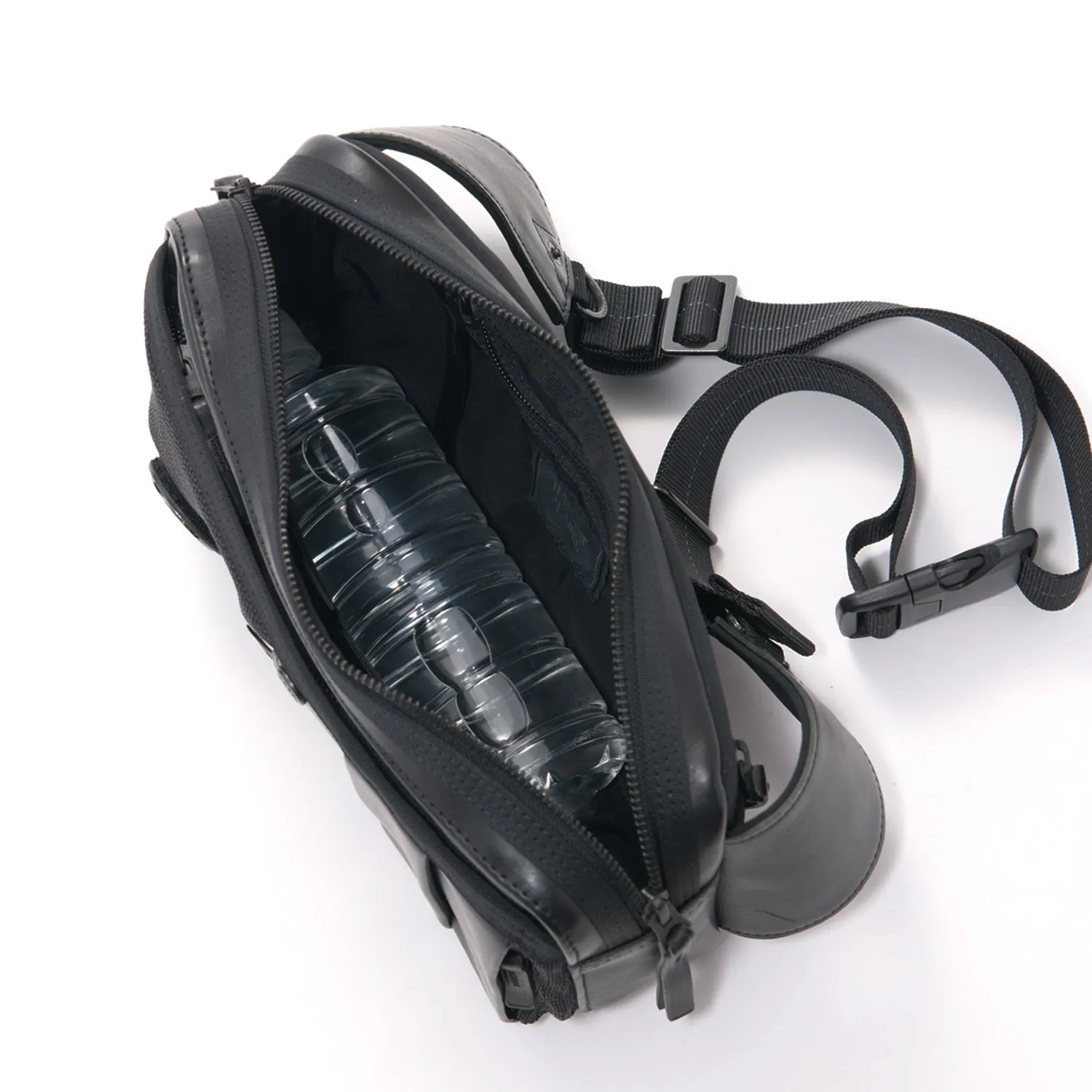 Harvest Label Custom Pelle HP-0201 bæltetaske sort læder