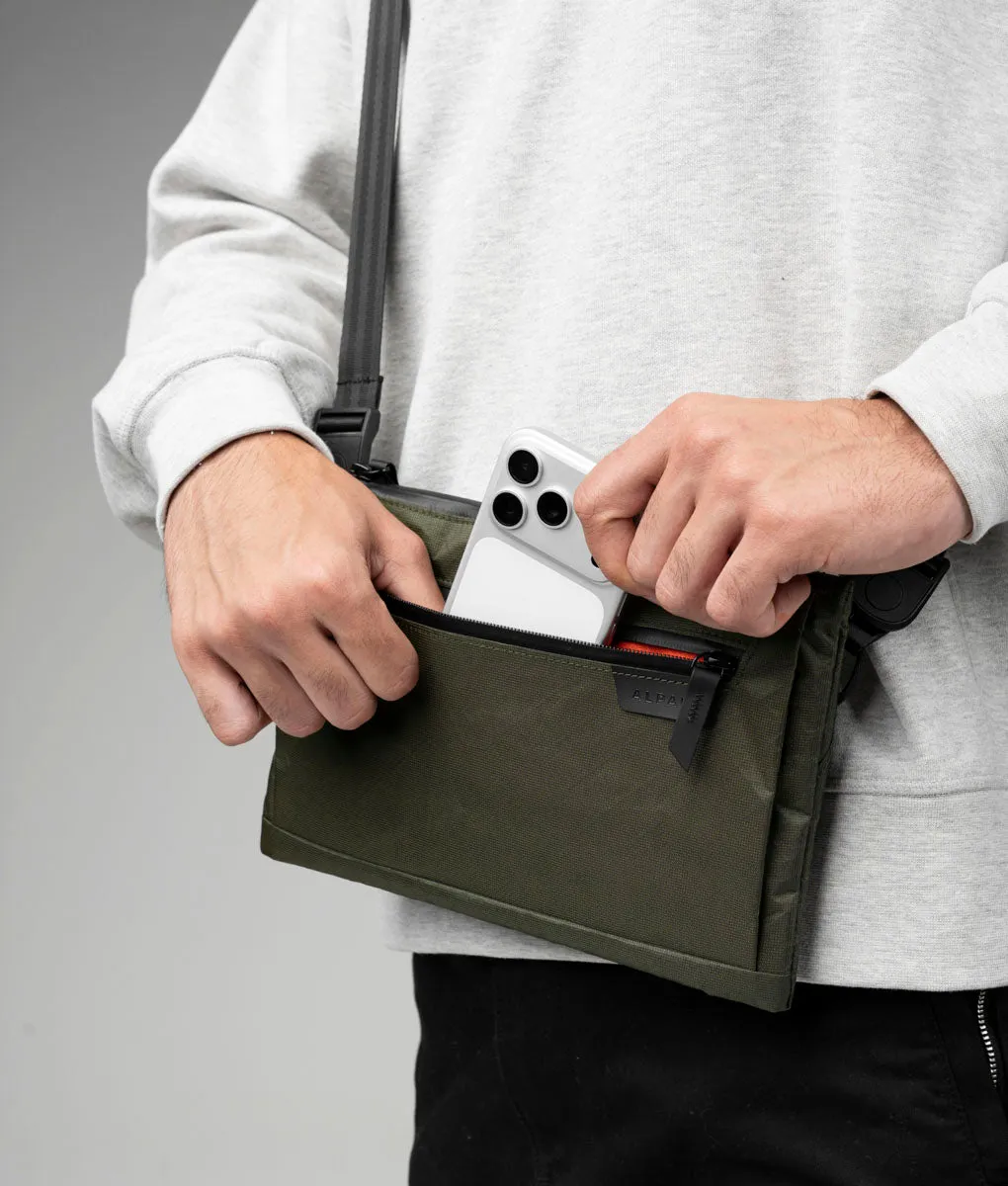 Alpaka Zip Pouch Max V2 toilettaske grøn Ultradyne