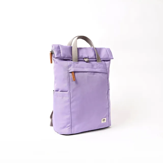 Roka London Finchley rygsæk Thistle Bloom laptoprum