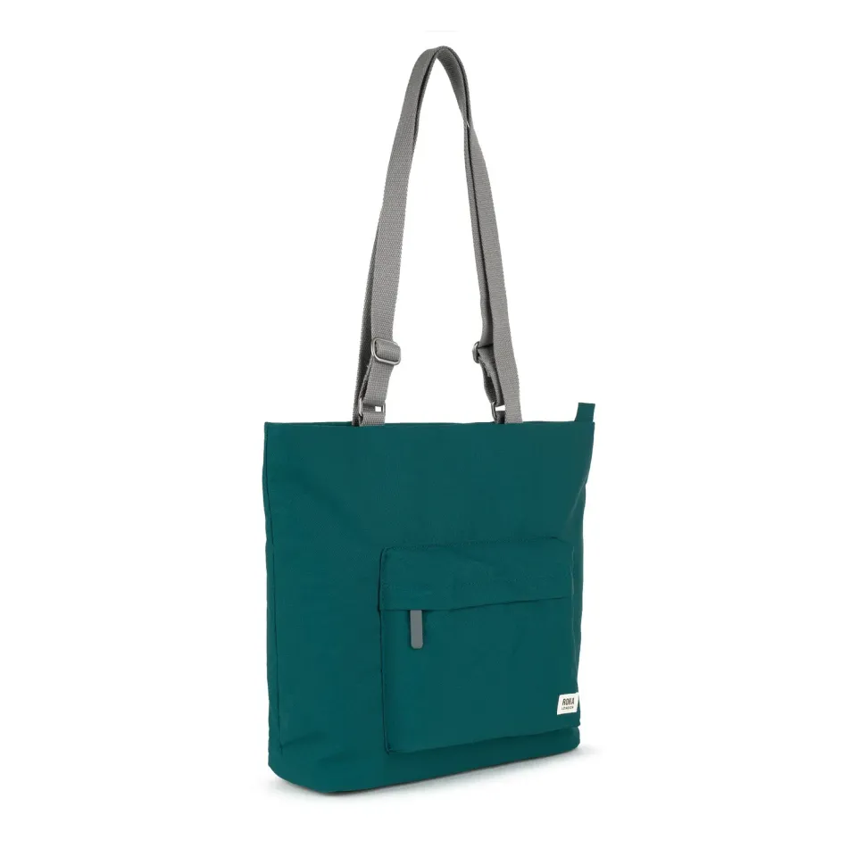 Roka London Trafalgar tote Teal medium 19,5 liter