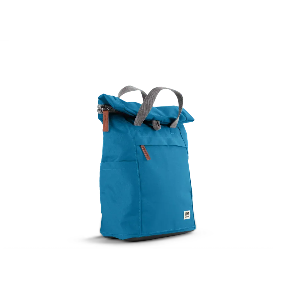 Roka London Finchley rygsæk Marine roll-top
