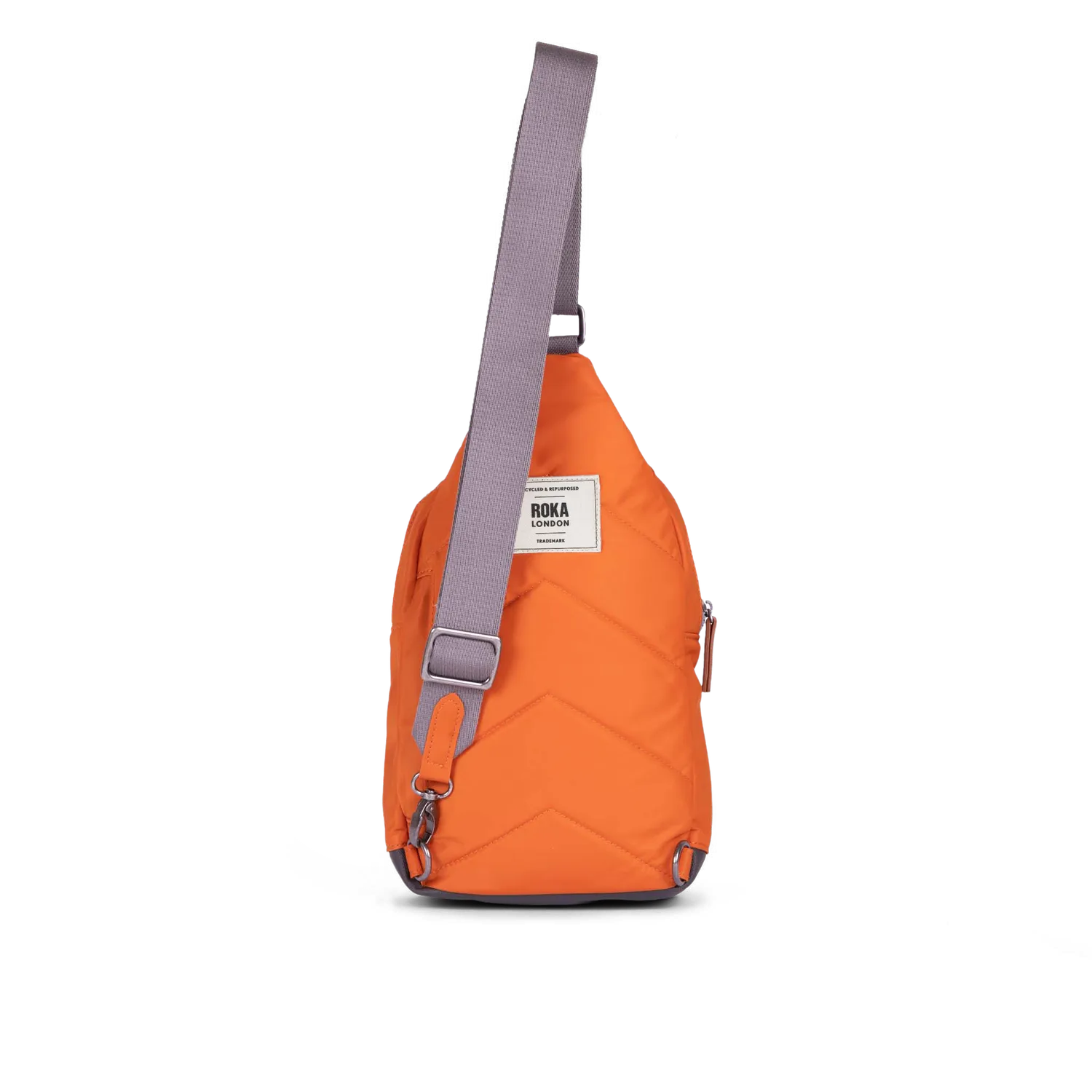 Roka London Willesden skuldertaske L burnt orange 5 liter