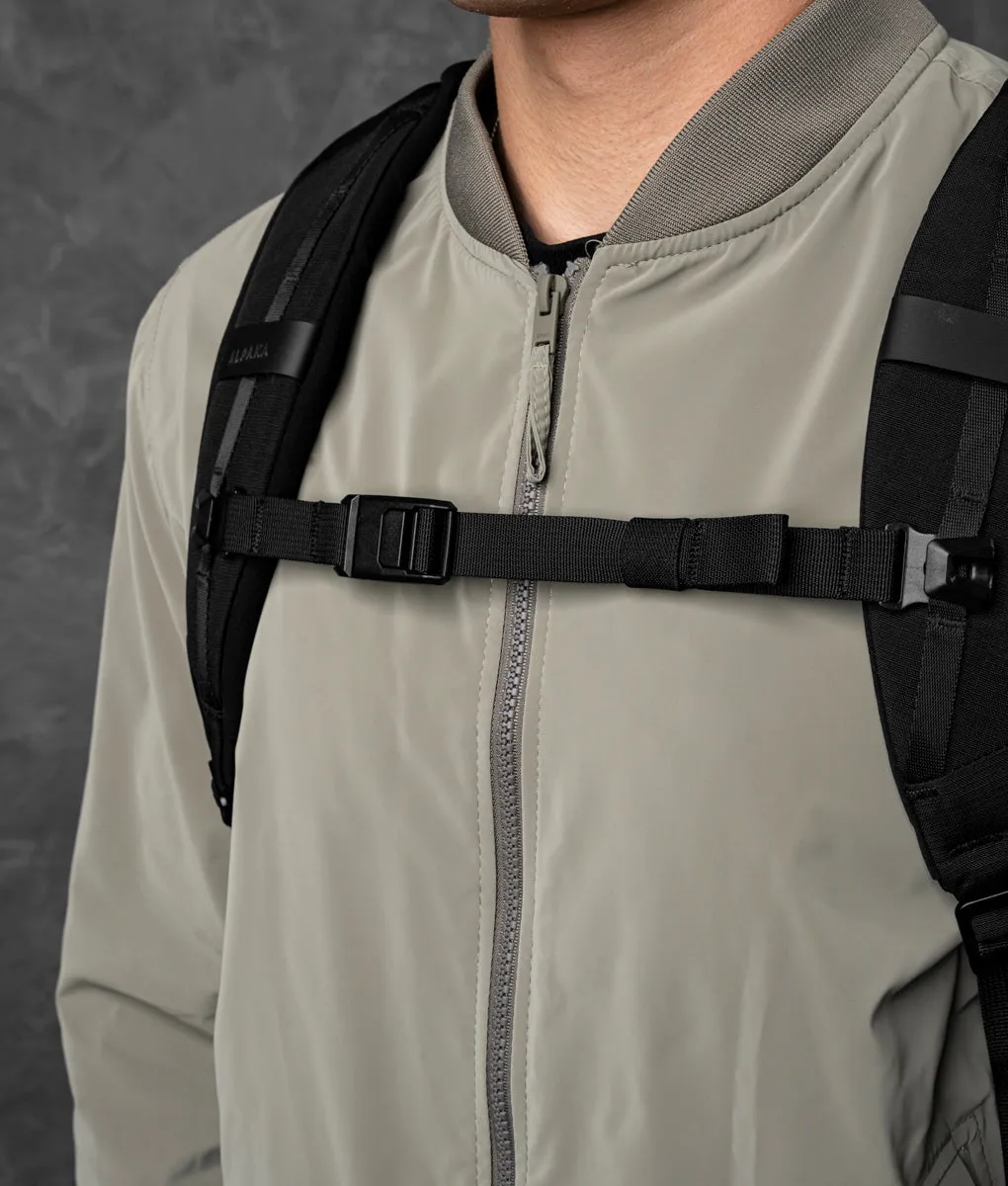 Alpaka Traverse Backpack 30L rygsæk sort laptoprum