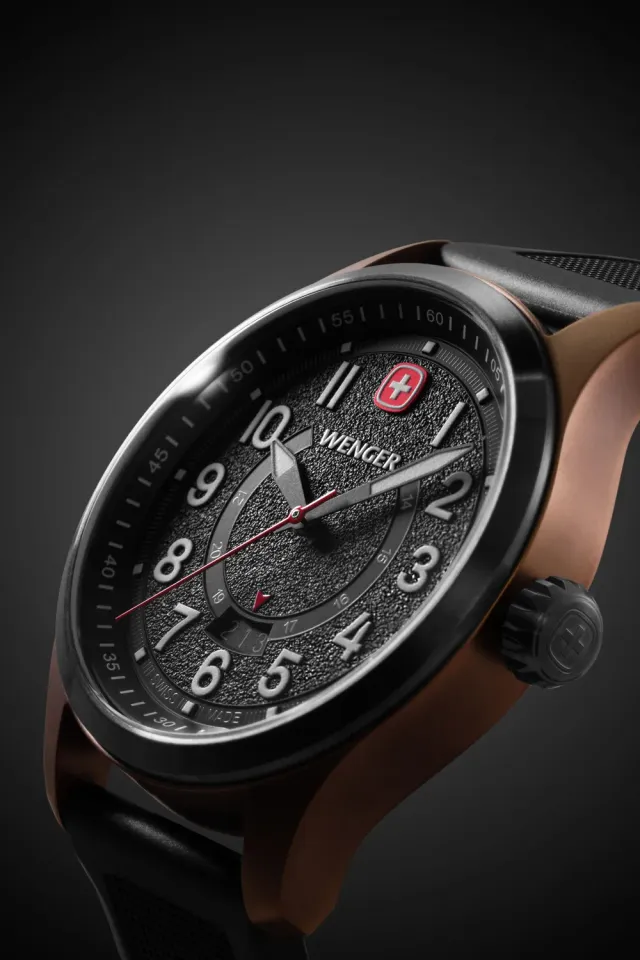 Wenger Terragraph herreur bronze sort silikonerem