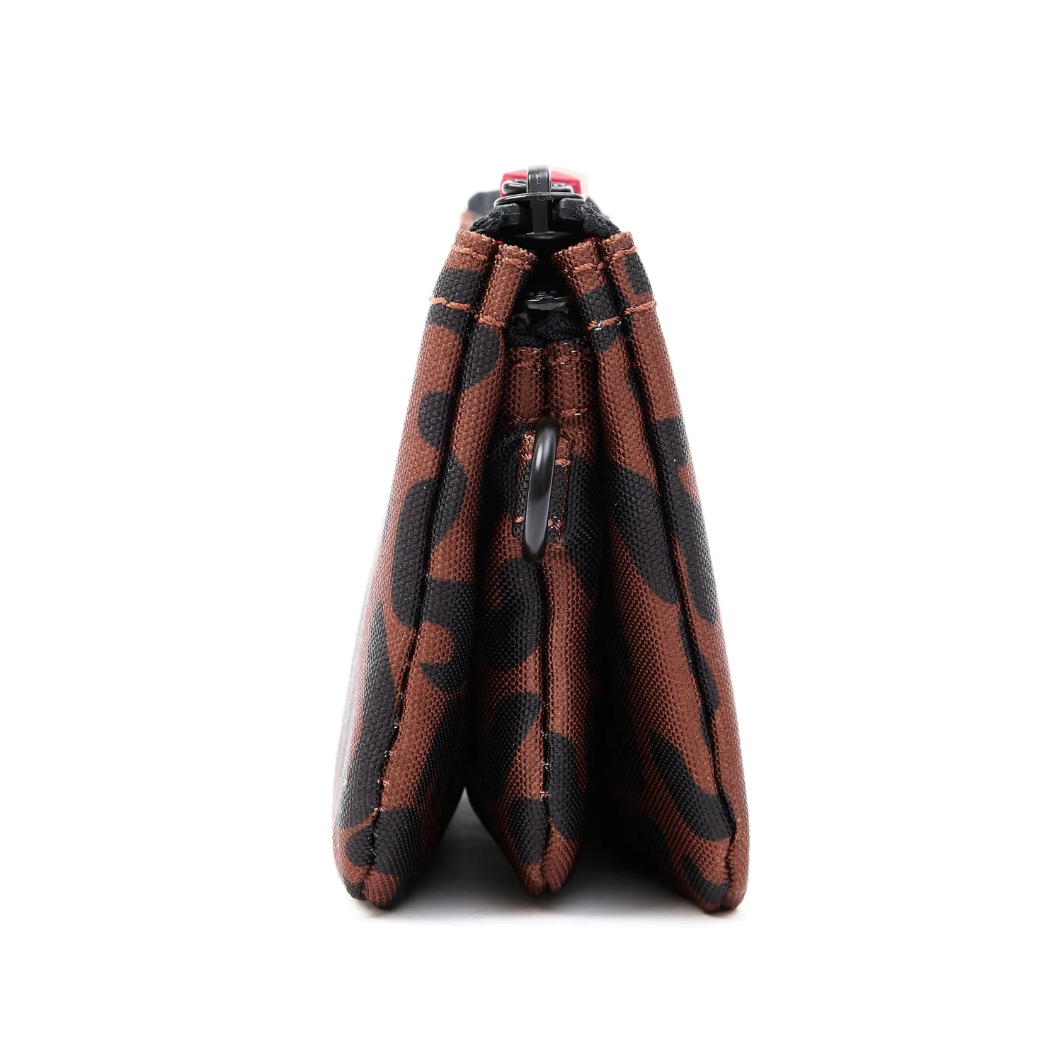 Roka London Carnaby pung Scarlet Leopard Small 3 rum