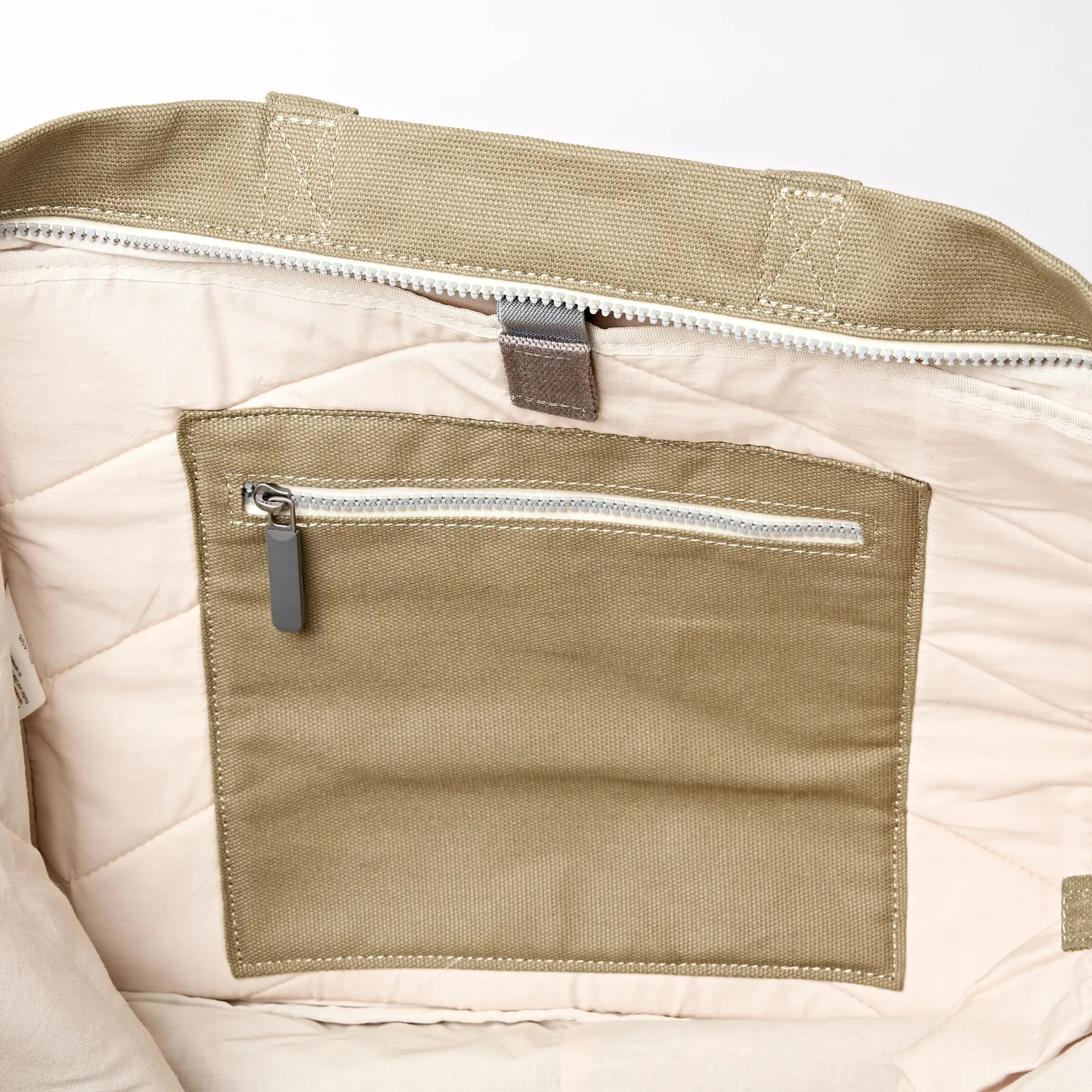 Roka London Marylebone Tote shopper Taupe Large 43 liter