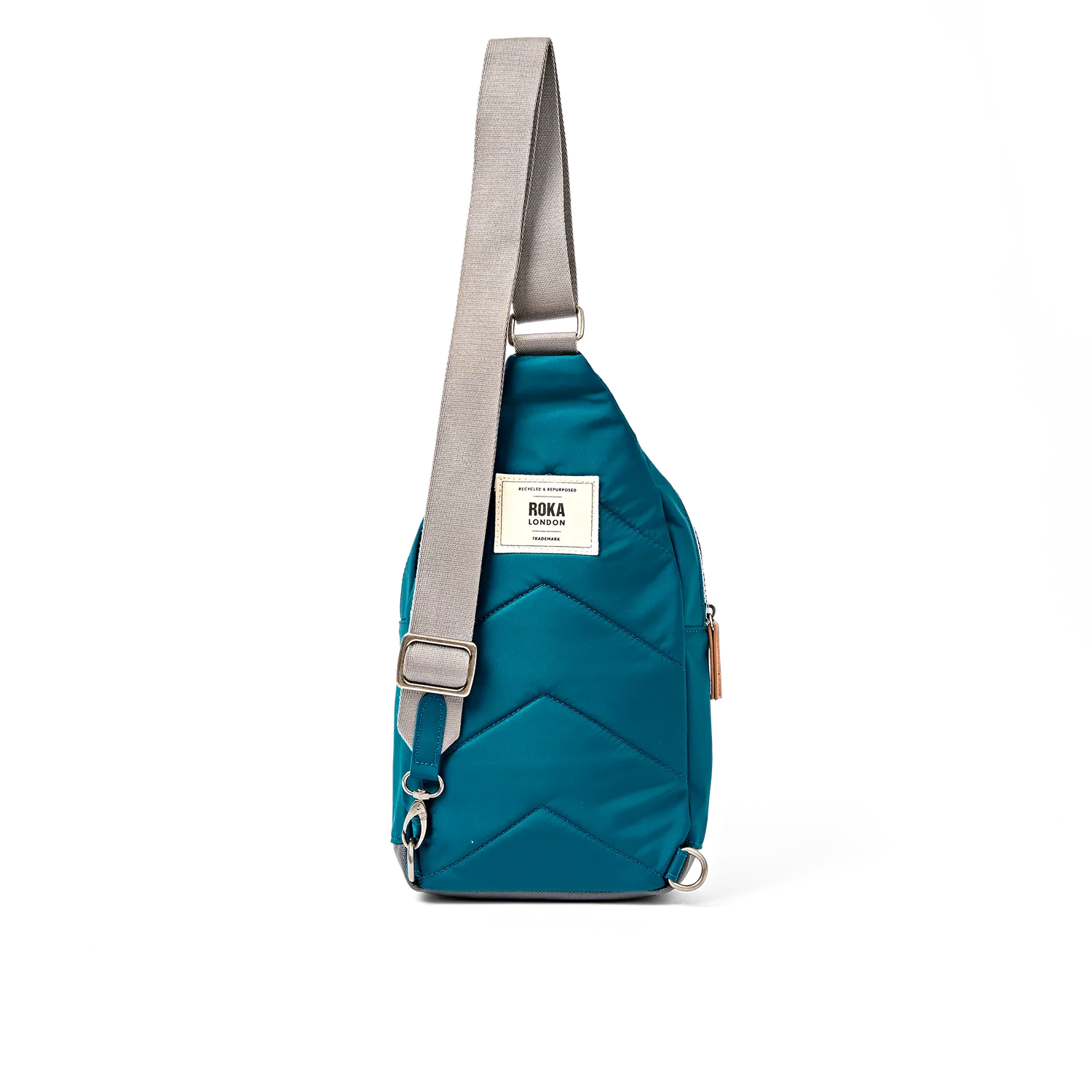 Roka London Willesden Large sling taske North Sea rummelig