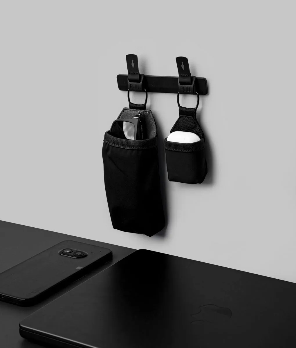 Alpaka HUB ModPanel Mini skinne sort modulholder