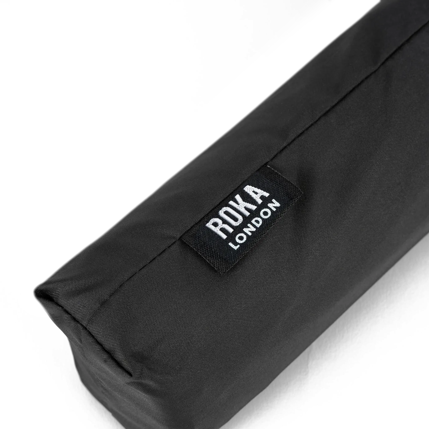 Roka London Waterloo paraply medium sort vindtæt