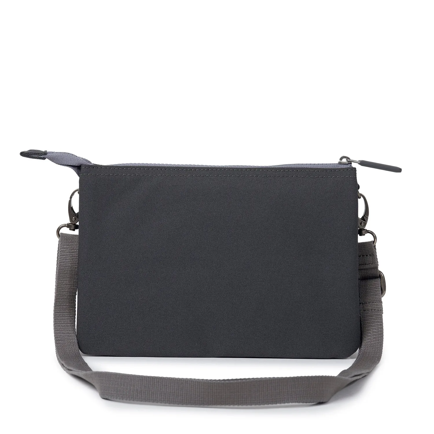 Roka London Carnaby crossbody taske faded black XL pungtaske
