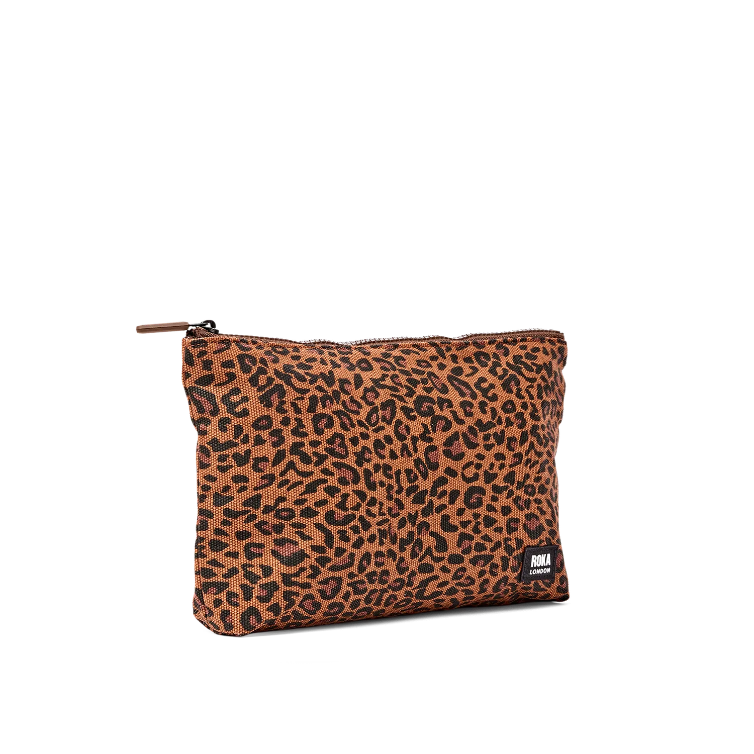 Roka London Maida Vale pouch leopard mini 1,2 liter