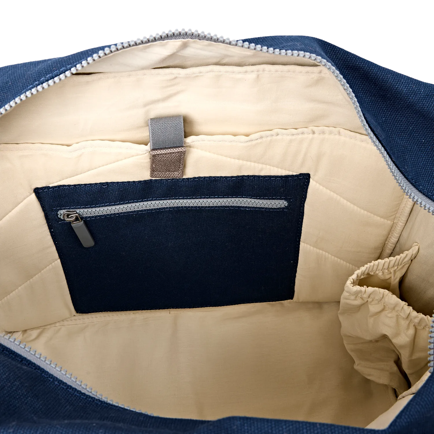 Roka London Sloane Admiral skuldertaske Medium blå
