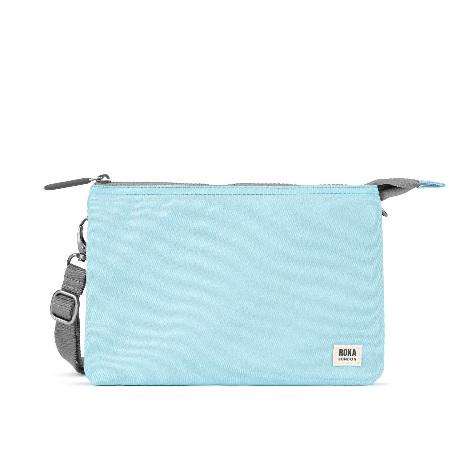 Roka London Carnaby XL crossbody ice med kortrum