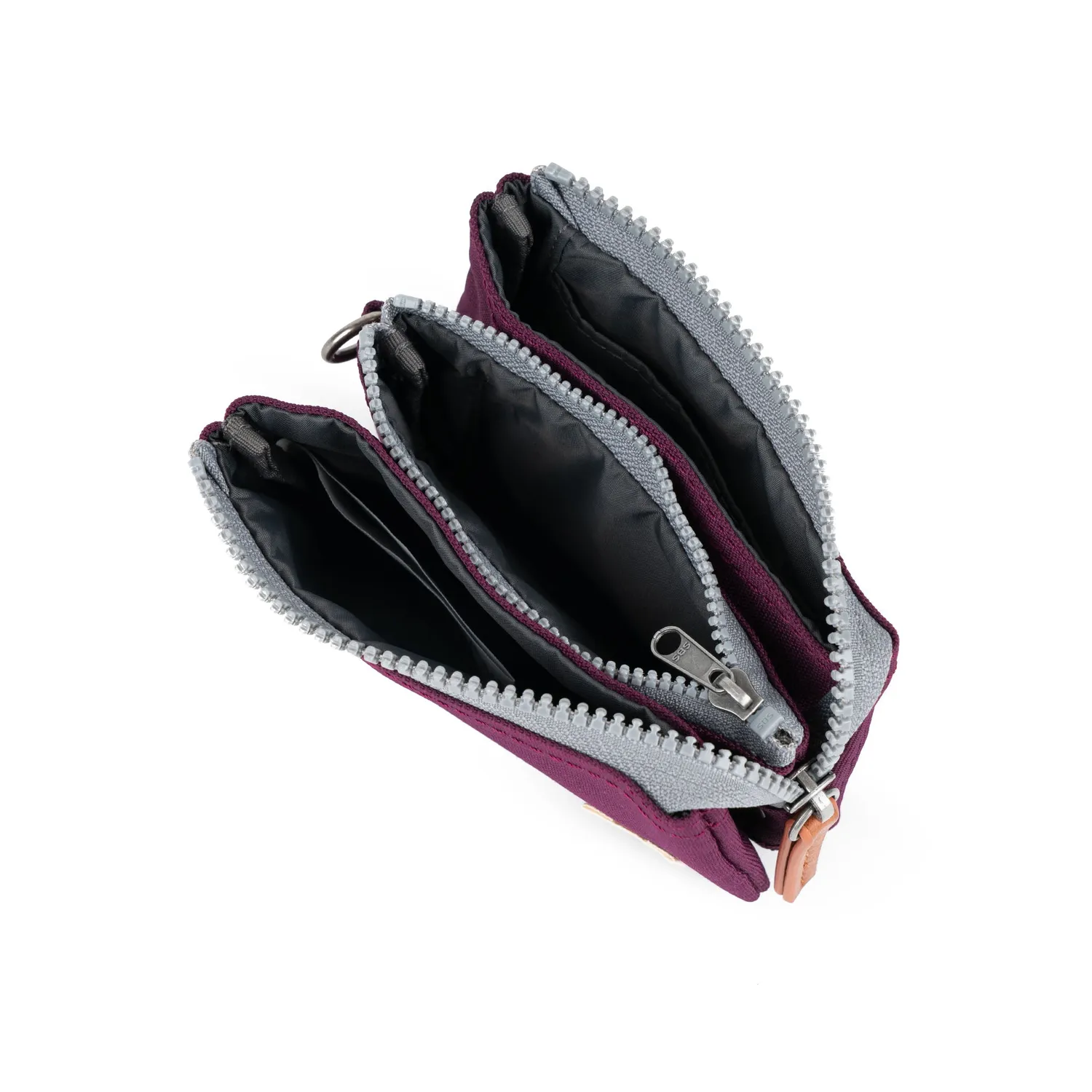 Roka London Carnaby pung Cherry Lacquer Small 0,2 liter