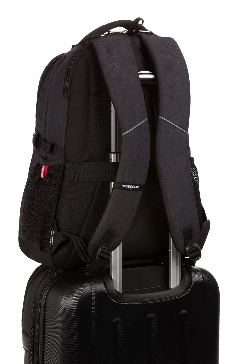 Swissgear 3932 laptop rygsæk mørkegrå 5 rum