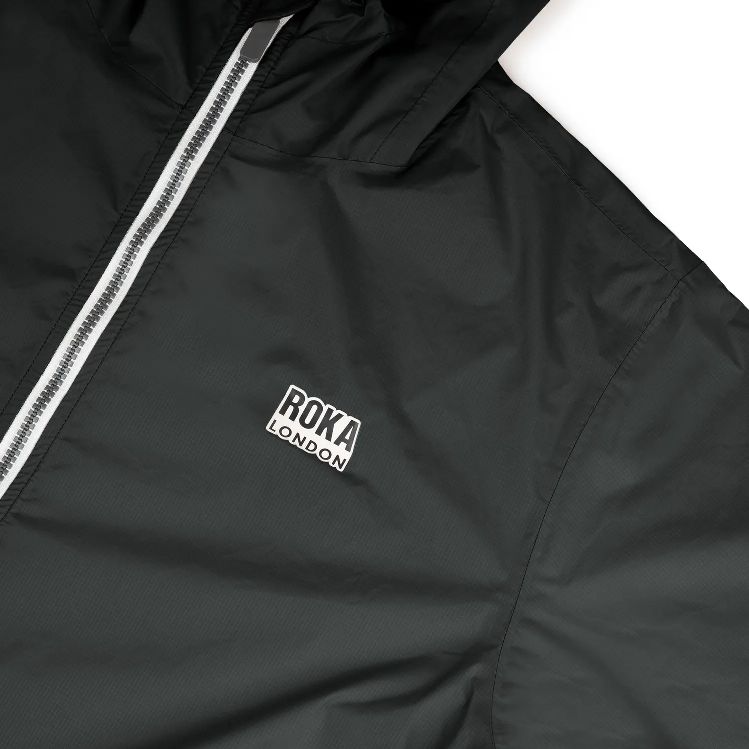 Roka London Holborn Rain Jacket regnjakke sort 10000 mm