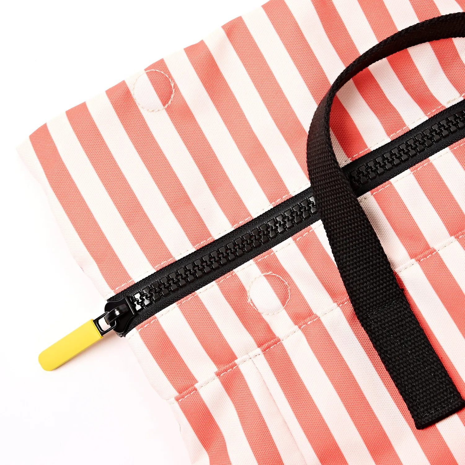 Roka London Canfield Small rygsæk coral stripe 9,8 liter