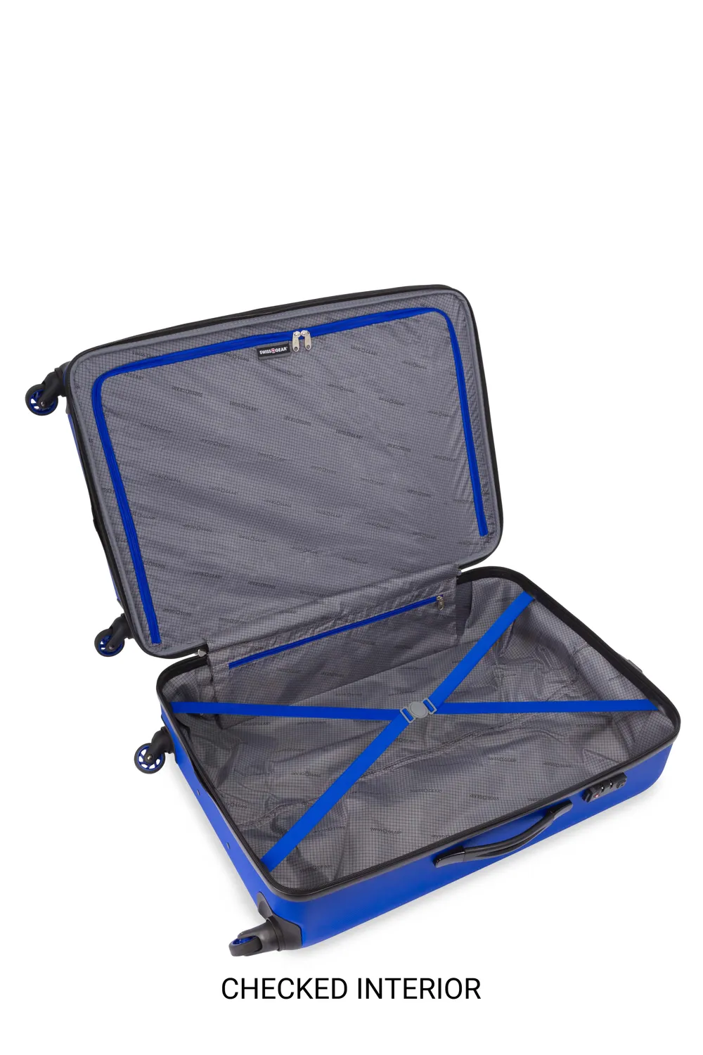 Swissgear Pro Traveler Bundle kuffertsæt Cobalt Blue 4 dele TSA-lås