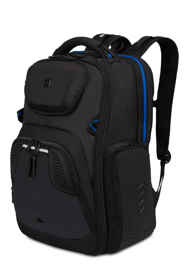 Swissgear Gamer Pro USB Gaming ScanSmart laptoprygsæk sort 17"