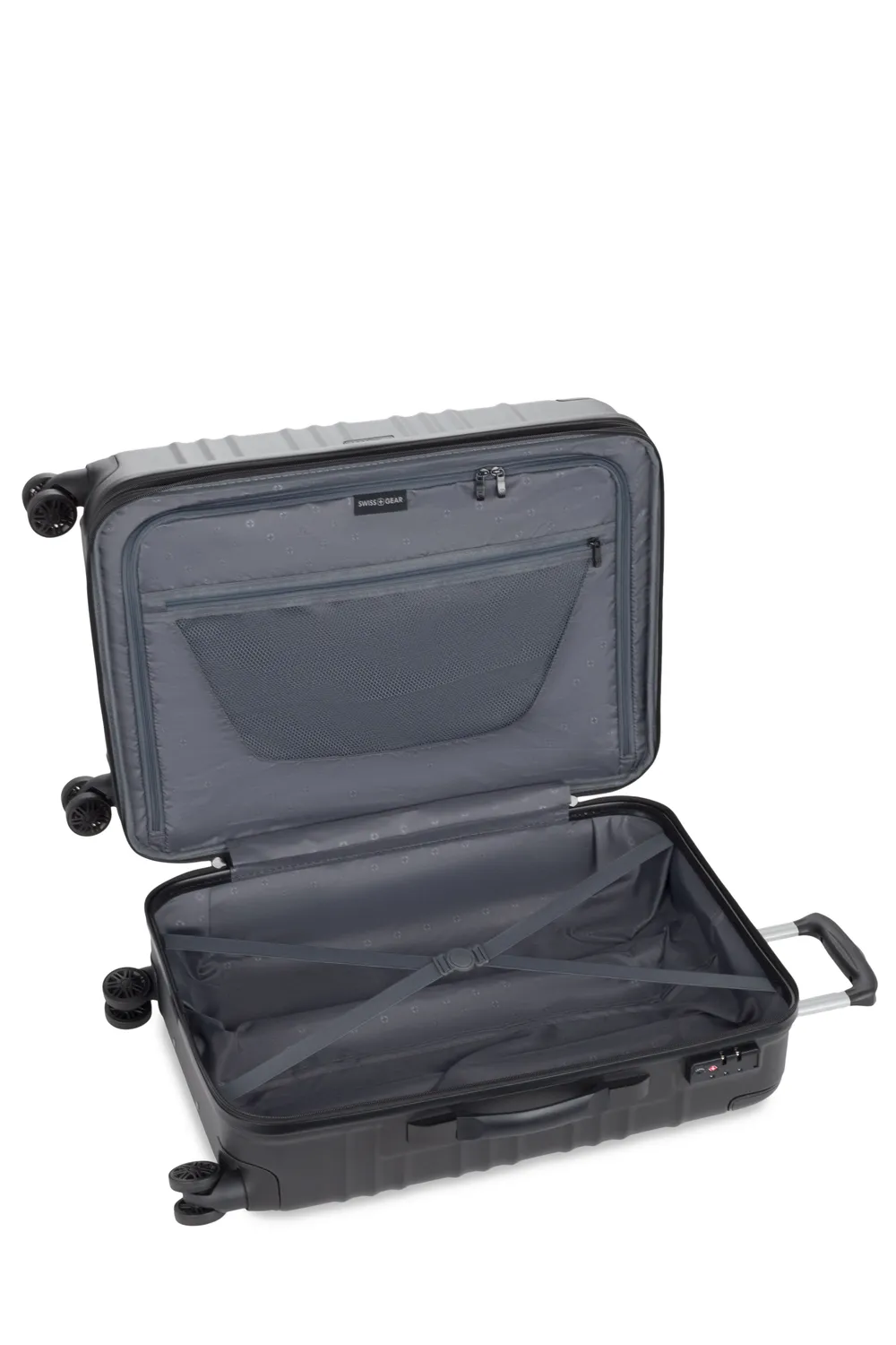 SWISSGEAR Cascade II Medium kuffert sort mellem