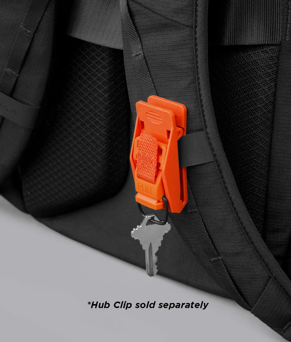 Alpaka HUB Keyring nøglering orange metalring