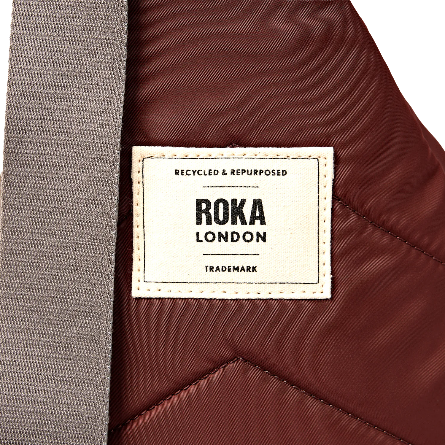 Roka London Willesden Large sling taske Rocky Road