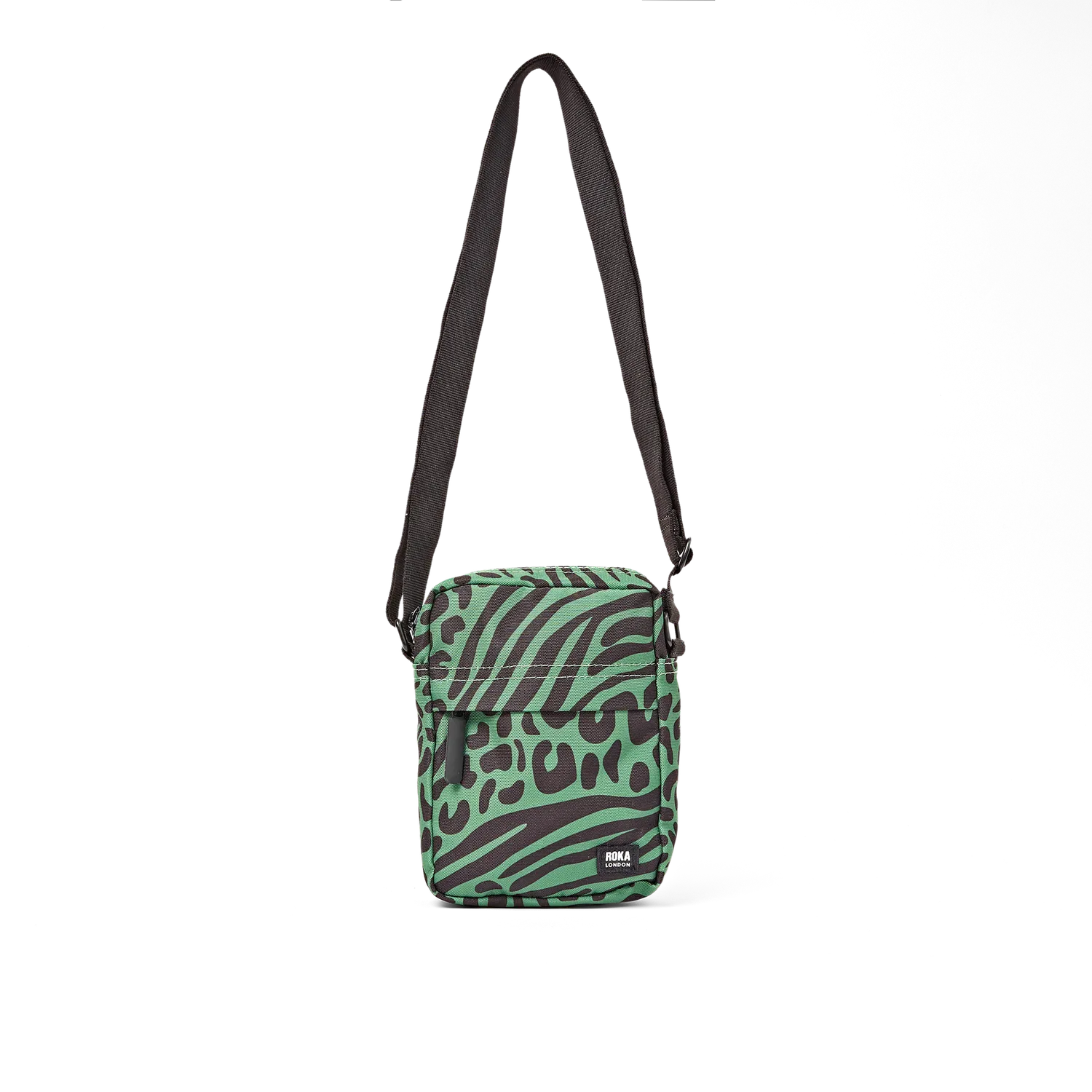 Roka London Bond Pocket crossbody taske Small mixed animal vandafvisende